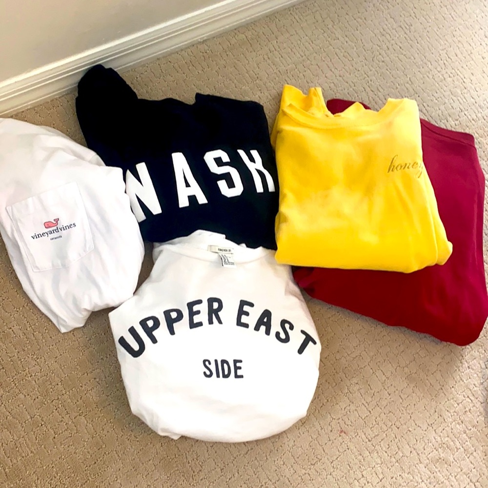 crew neck pack! featuring brandy Melville!!!